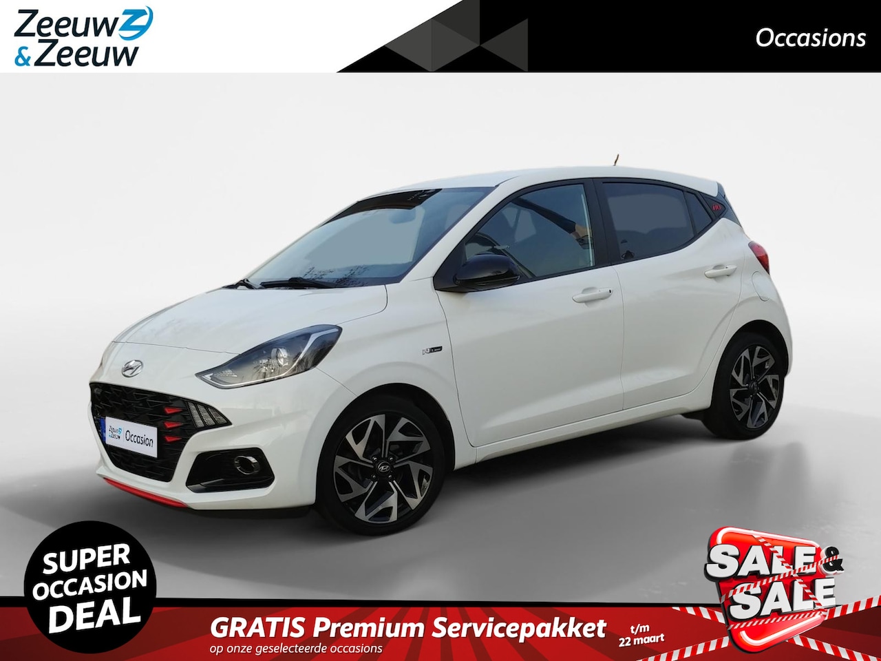 Hyundai i10 - 1.0 T-GDI N Line 5-zits 1.0 T-GDI N Line 5-zits - AutoWereld.nl