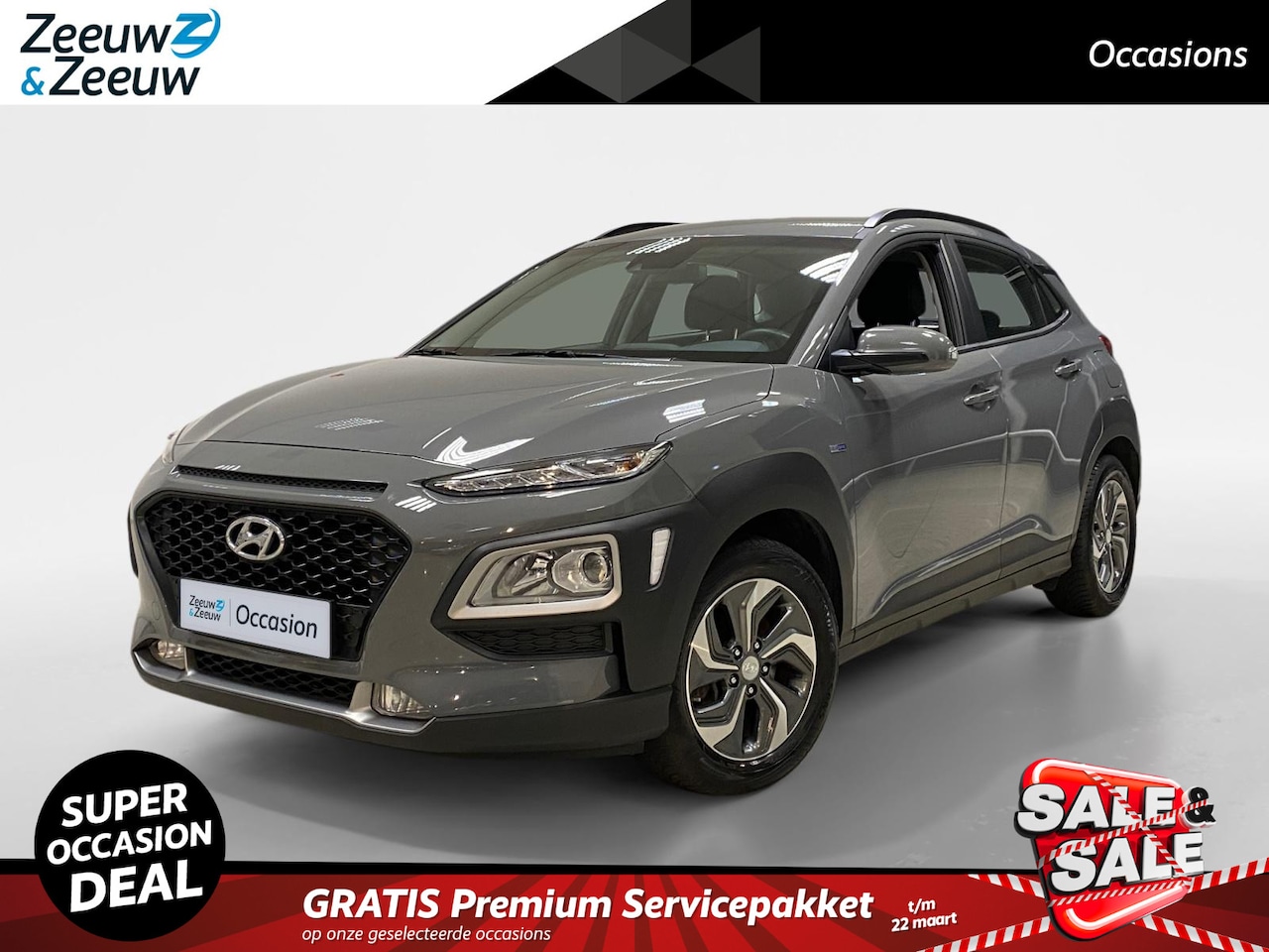 Hyundai Kona - 1.6 HYBRID | COMFORT | APPLE CARPLAY | CAMERA | - AutoWereld.nl