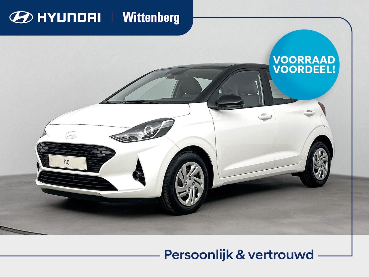 Hyundai i10 - Premium Two Tone Incl. €2200,- Korting | Navigatie | Camera | Apple car play | Cruise cont - AutoWereld.nl