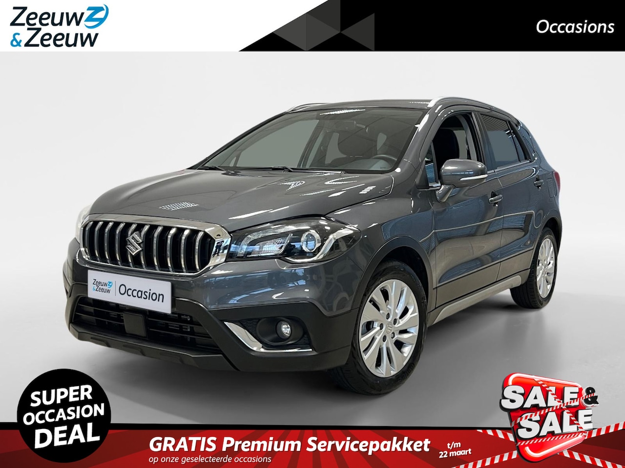 Suzuki S-Cross - 1.4 BOOSTERJET | AUTOMAAT | SELECT | TREKHAAK | NAVI | CAMERA | - AutoWereld.nl