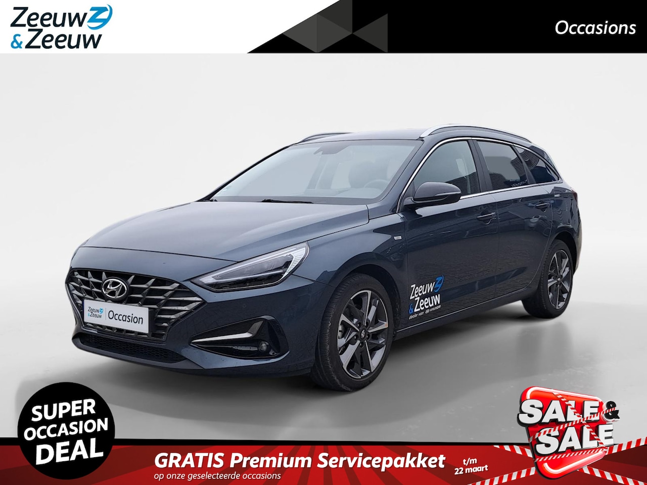 Hyundai i30 Wagon - 1.5 T-GDi MHEV Premium | Demo! - AutoWereld.nl