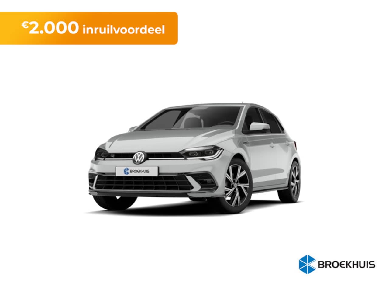 Volkswagen Polo - 1.0 TSI 95 7DSG R-Line Edition Inclusief €2000,- inruilvoordeel + €1000,- korting | 'App-C - AutoWereld.nl