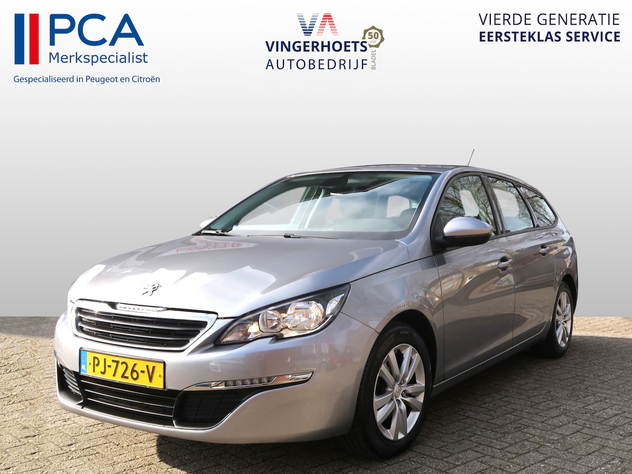 Peugeot 308 SW - 130 pk benzine * Navigatie * Trekhaak * Parkeersensoren * Vingerhoets; Vierde Generatie Ee - AutoWereld.nl