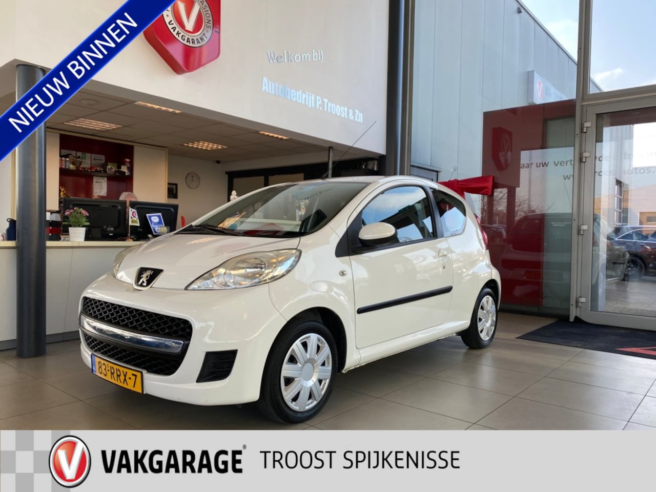 Peugeot 107 - 1.0-12V XS 1.0-12V XS,Airco,Elektrischpakket,Stuurbekrachting,Centraledeurvergrendeling - AutoWereld.nl