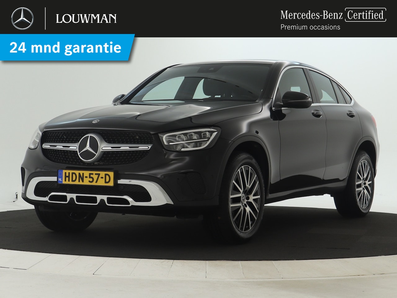 Mercedes-Benz GLC-klasse Coupé - 300 e 4M Plug-In Hybride | Achteruitrijcamera | Trekhaak | Memory Stoelen | Leder | Distro - AutoWereld.nl