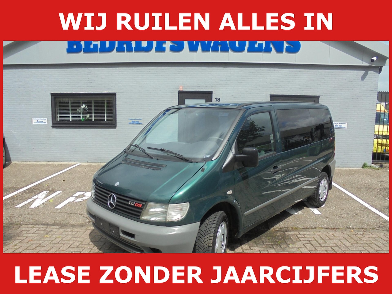 Mercedes-Benz Vito - 112 CDI autom nieuwstaat export - AutoWereld.nl