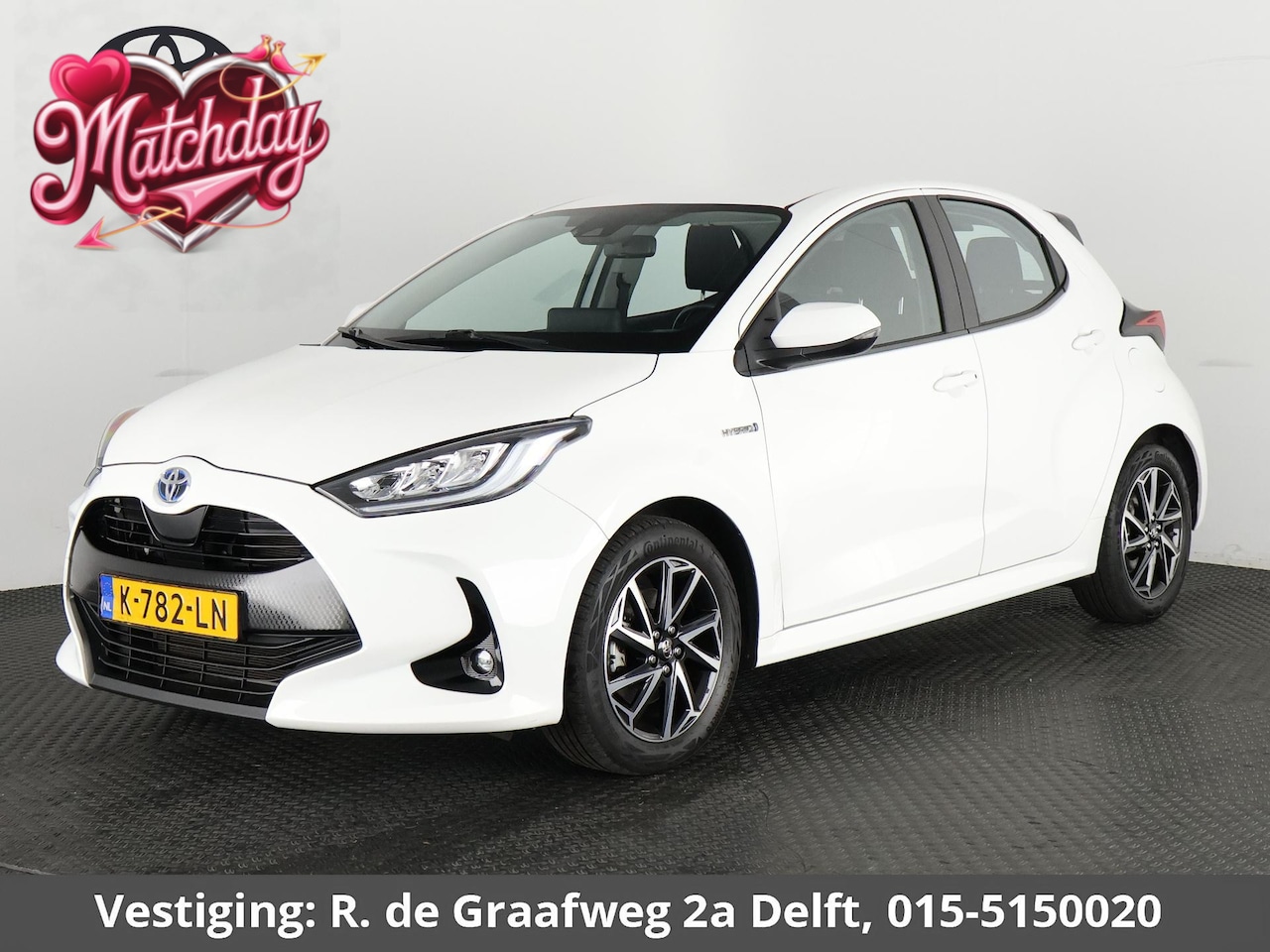 Toyota Yaris - 1.5 Hybrid Dynamic | Apple Carplay & AndroidAUTO | Adapt.Cruise Control | Camera | Climate - AutoWereld.nl