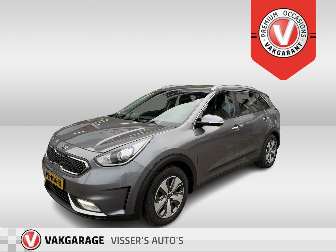 Kia Niro - 1.6 GDi Hybrid DynamicLine TREKHAAK | lichtmetalen wielen | cruise control | navigatie |tr - AutoWereld.nl