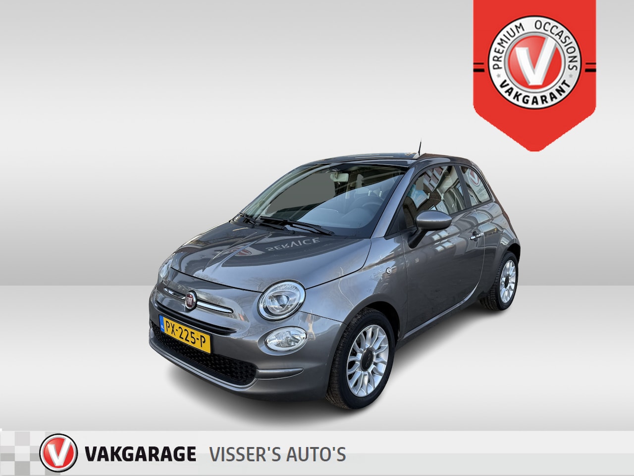 Fiat 500 - 1.0 TwinAir Pop 4 nieuwe banden | snelheid limet | lichtmetalen wielen | airco | - AutoWereld.nl