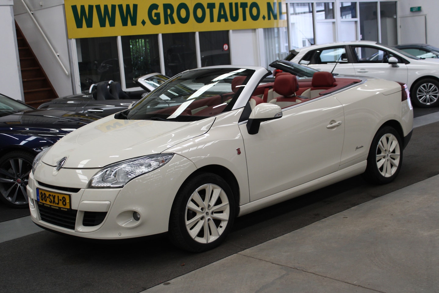 Renault Mégane coupé cabriolet - 1.4 TCE Floride Panoramdak, Airco, Leer - AutoWereld.nl