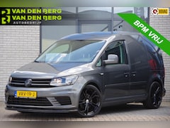 Volkswagen Caddy - 2.0 TDI E6, 150PK, 2X SCHUIFDEUR, LEDER, HOOGGLANS GRILLE, APPLE CARPLAY, AIRCO, DAB, BLUE