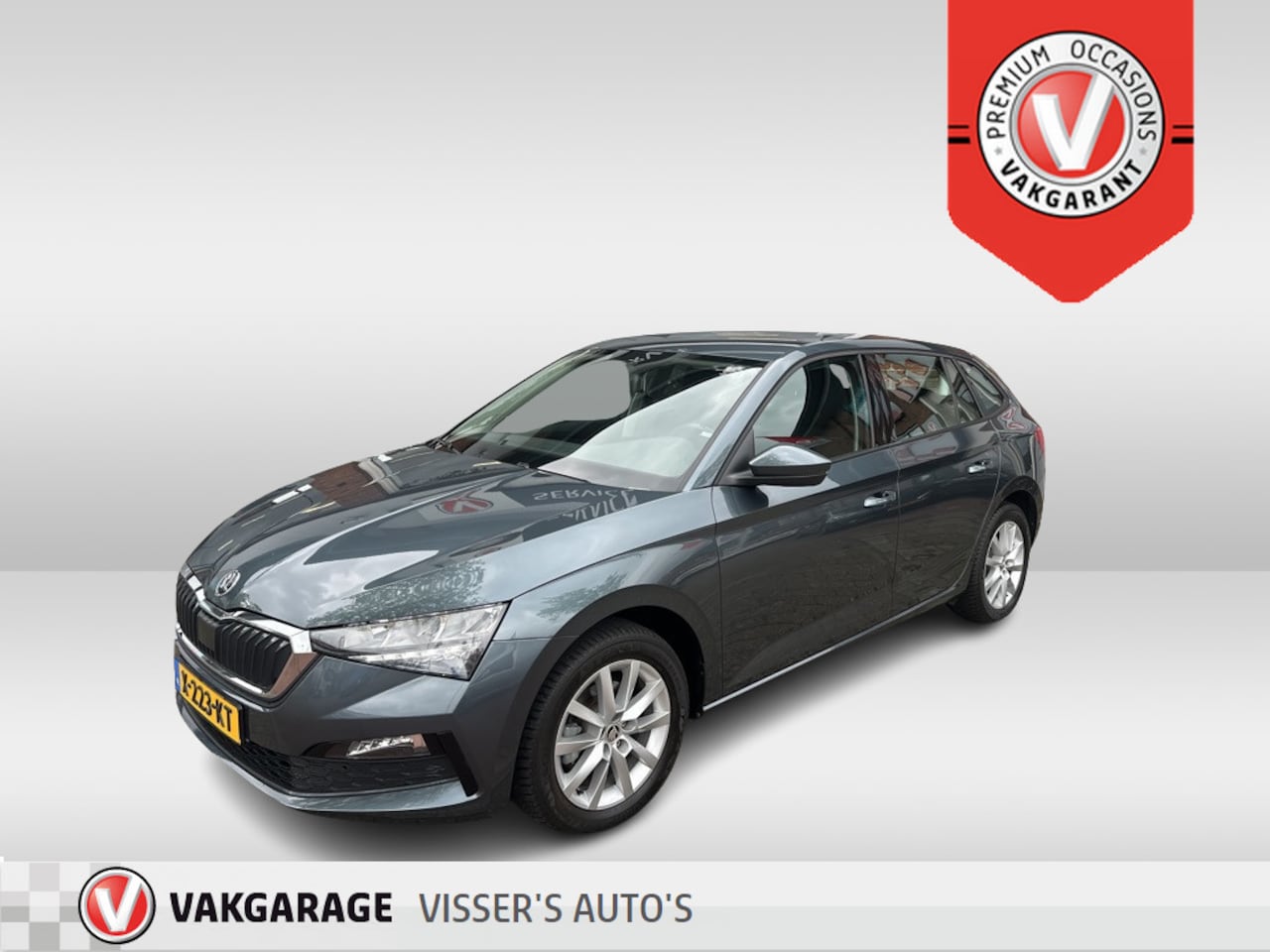 Skoda Scala - 1.5 TSI Sport Business AUTOMAAT | automaat | cruise control | lichtmetalen wielen | trekha - AutoWereld.nl