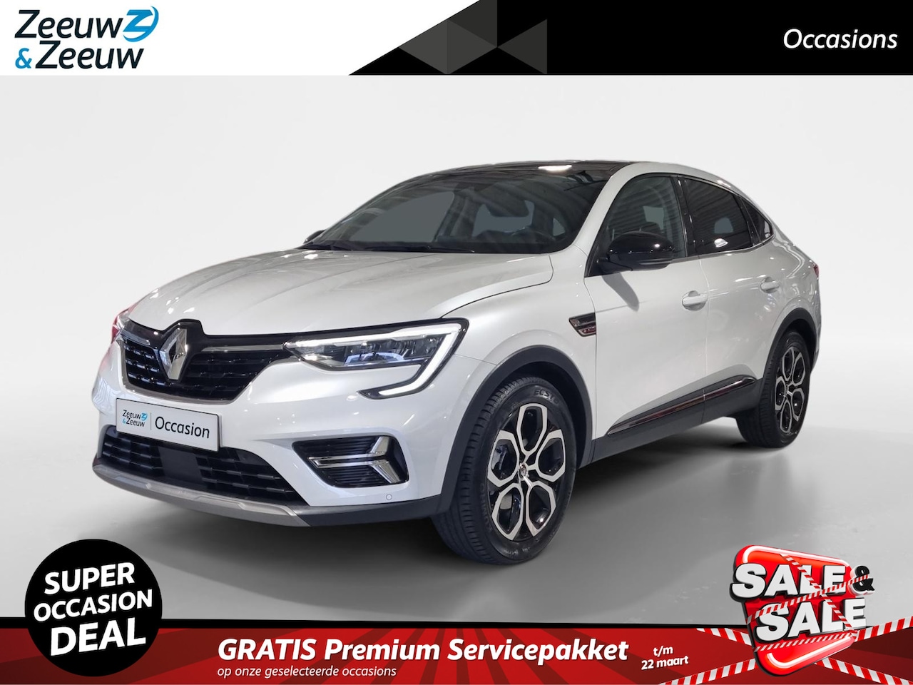 Renault Arkana - 1.6 E-Tech Hybrid 145 Intens * Winter pack * Trekhaak * camera * Apple carplay / Android a - AutoWereld.nl