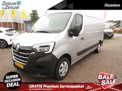 Renault Master - T35 2.3 dCi 135 L2H2 Work Edition Zilver | Navigatie| Trekhaak | PDC Sensoren | dooiehoeks