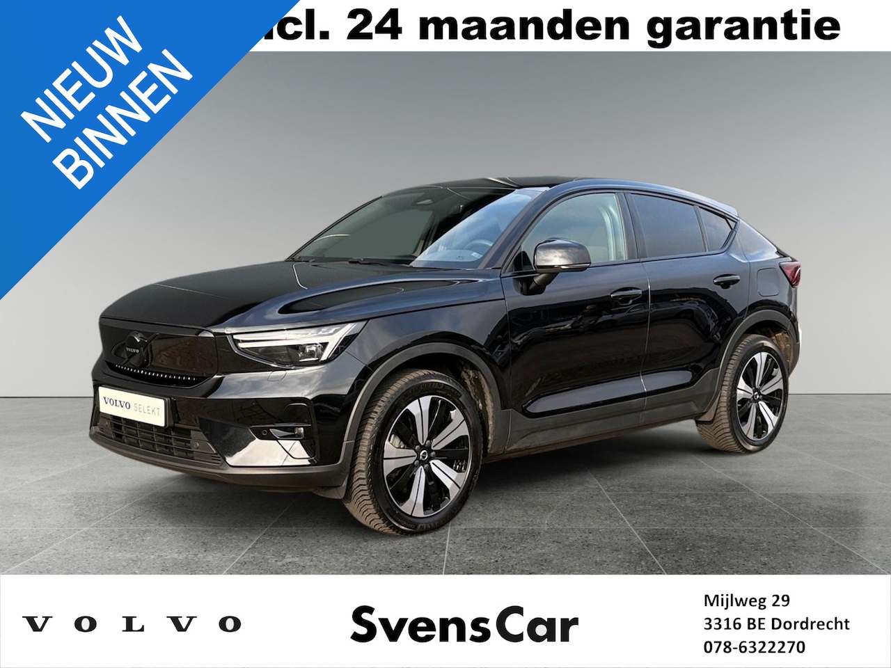 Volvo C40 - Recharge Plus 69 kWh | Stoelverwarming | Adaptive Cruise Control | Dode hoek detectie | - AutoWereld.nl