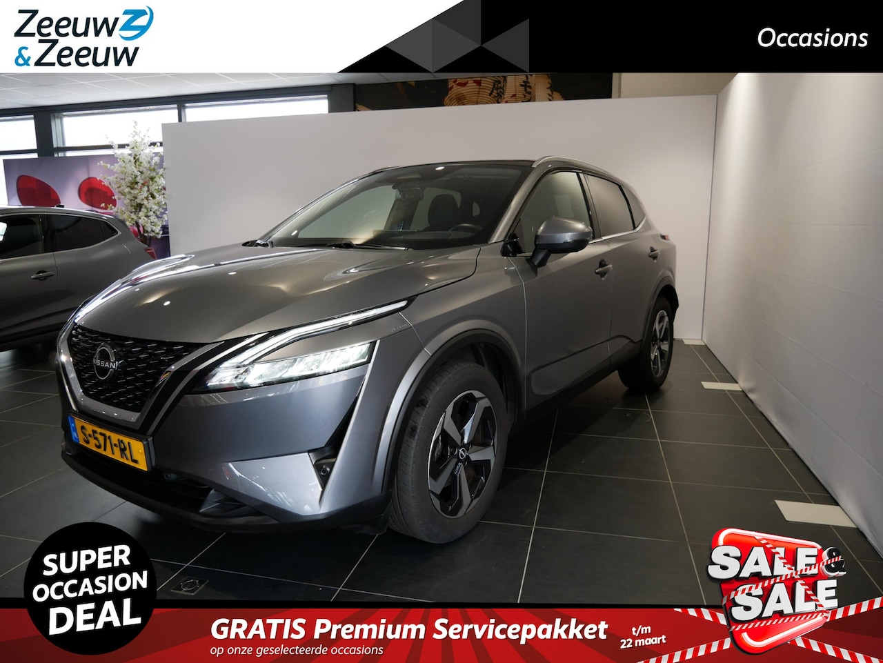 Nissan Qashqai - 1.3 MHEV Xtronic N-Connecta Mild Hybrid | Automaat | panoramadak. - AutoWereld.nl