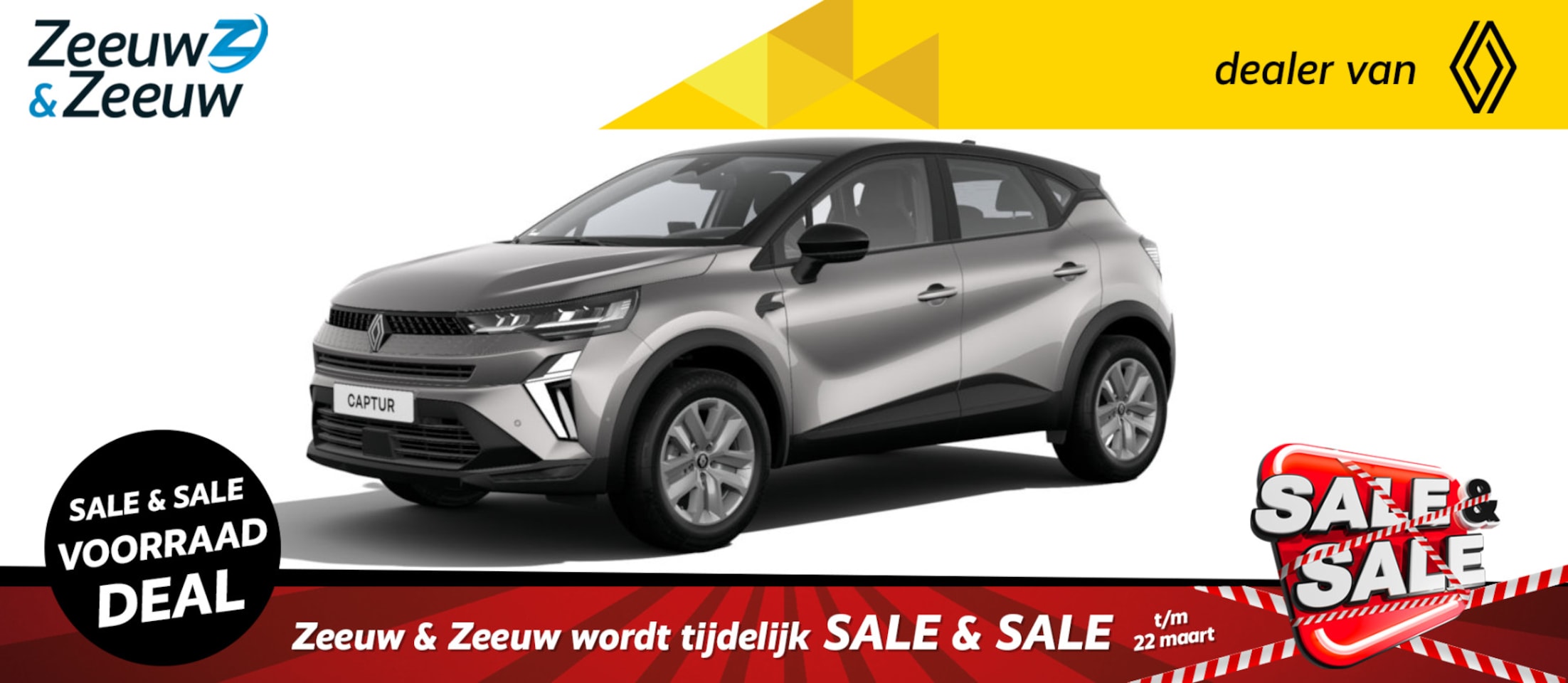 Renault Captur - 1.0 TCe 90 evolution | Nieuw te bestellen bij Zeeuw & Zeeuw Leiderdorp - AutoWereld.nl