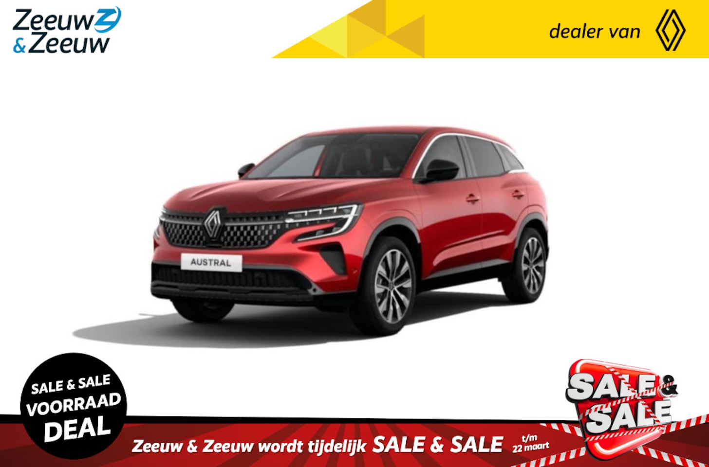 Renault Austral - (ANWB Private Lease Actie v.a. € 569,-) E-Tech full hybrid 200 Techno | Wij maken graag ee - AutoWereld.nl