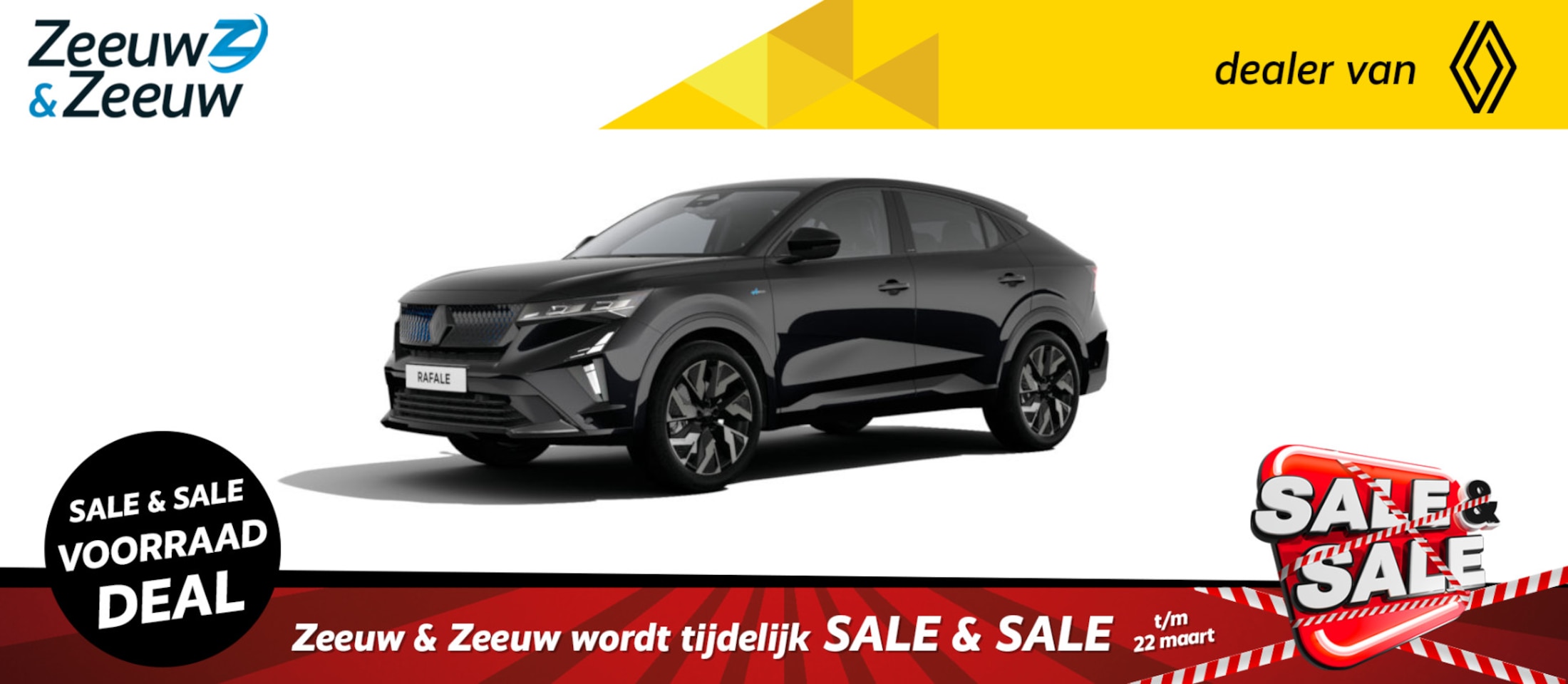 Renault Rafale - 1.2 E-Tech Hybrid 200 esprit Alpine | Nieuw te bestellen bij Zeeuw & Zeeuw Leiderdorp - AutoWereld.nl