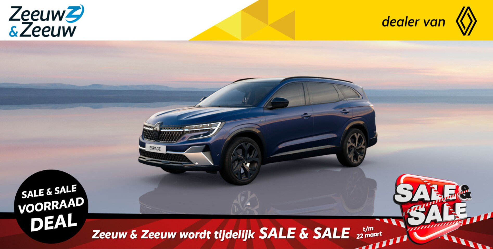 Renault Espace - E-Tech Hybrid 200 Esprit Alpine | Nu uit voorraad leverbaar en profiteer van €3000,- EXTRA - AutoWereld.nl