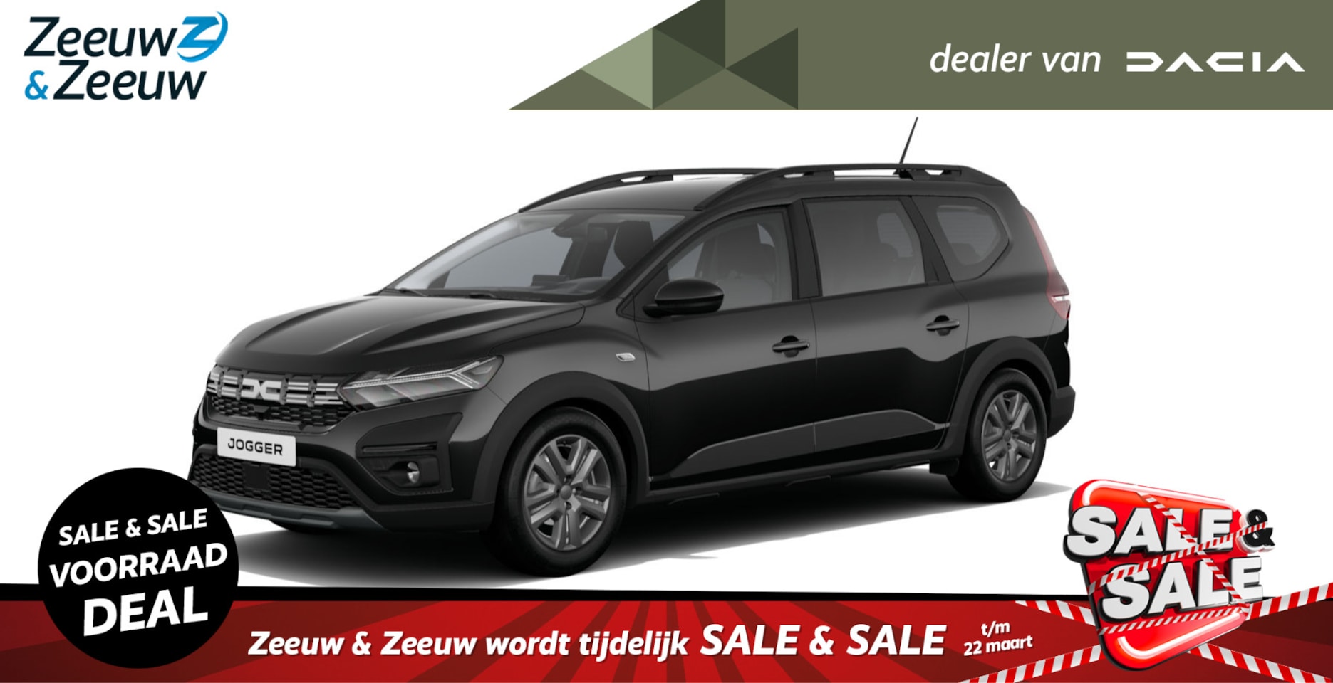 Dacia Jogger - 1.6 Hybrid 140 Expression 7-zits |3 jaar garantie| Nieuw te bestellen - AutoWereld.nl