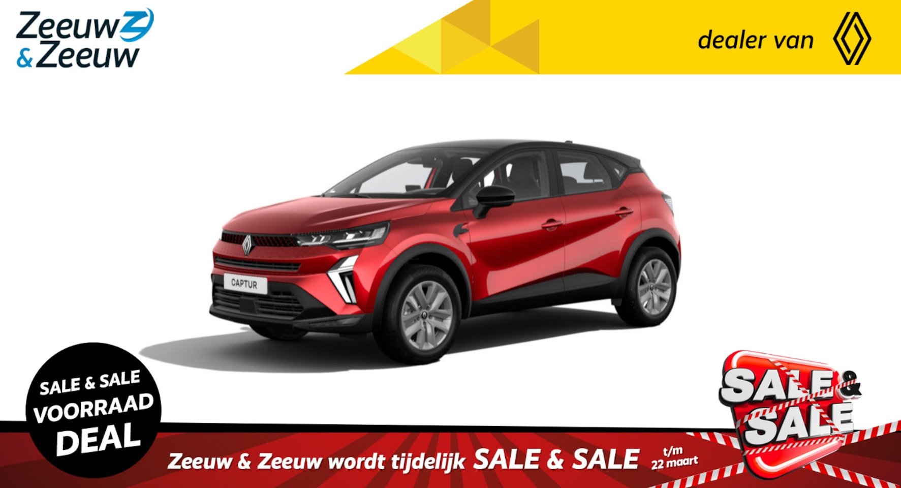 Renault Captur - E-Tech Hybrid 145 evolution | Nu uit voorraad leverbaar en profiteer van € 2.000,- extra Z - AutoWereld.nl