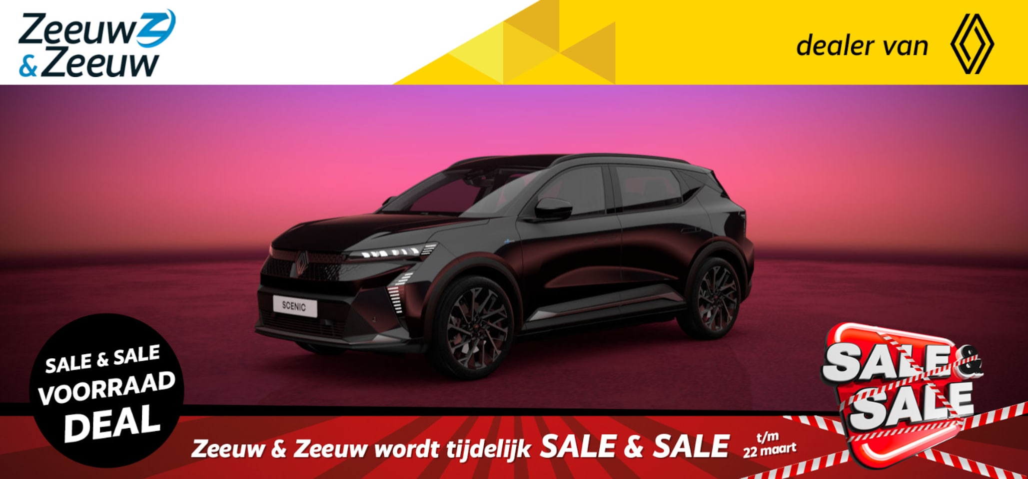 Renault Scenic E-Tech - EV87 long range esprit Alpine Nu in Naaldwijk || voorraad met €1.000 Euro aan accessoires - AutoWereld.nl