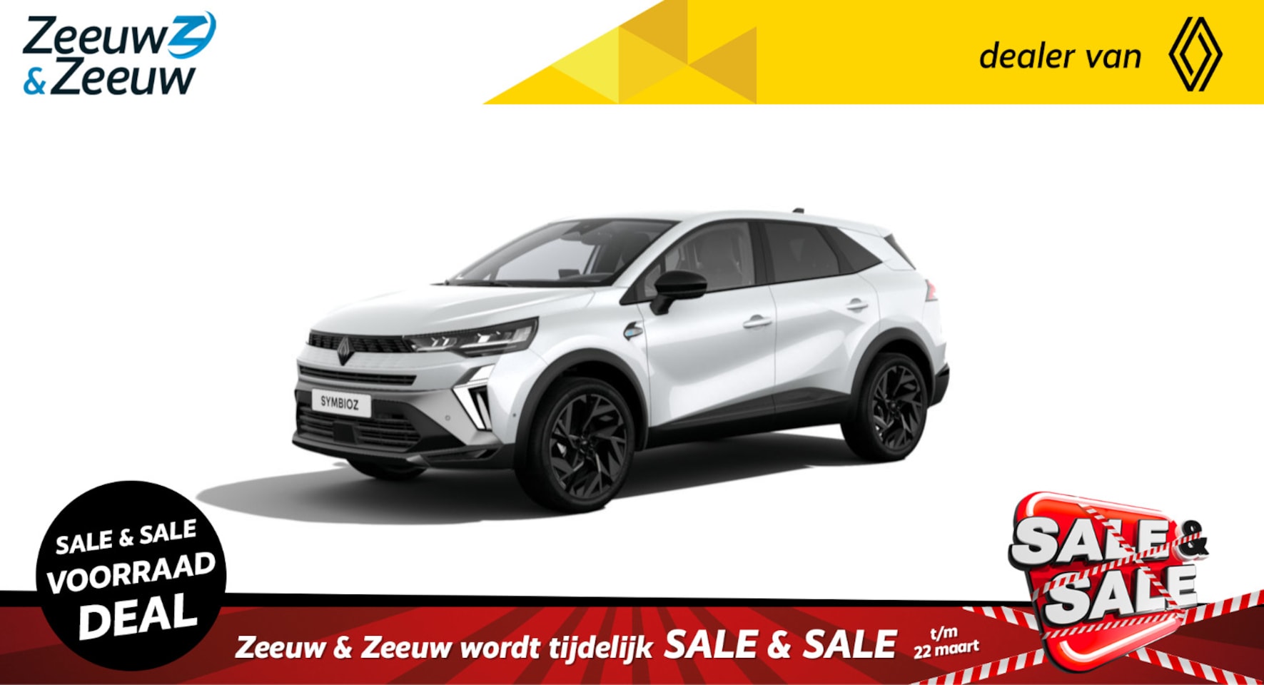 Renault Symbioz - E-Tech hybrid 145 esprit Alpine | Nu uit voorraad leverbaar en profiteer van €3.000,- extr - AutoWereld.nl