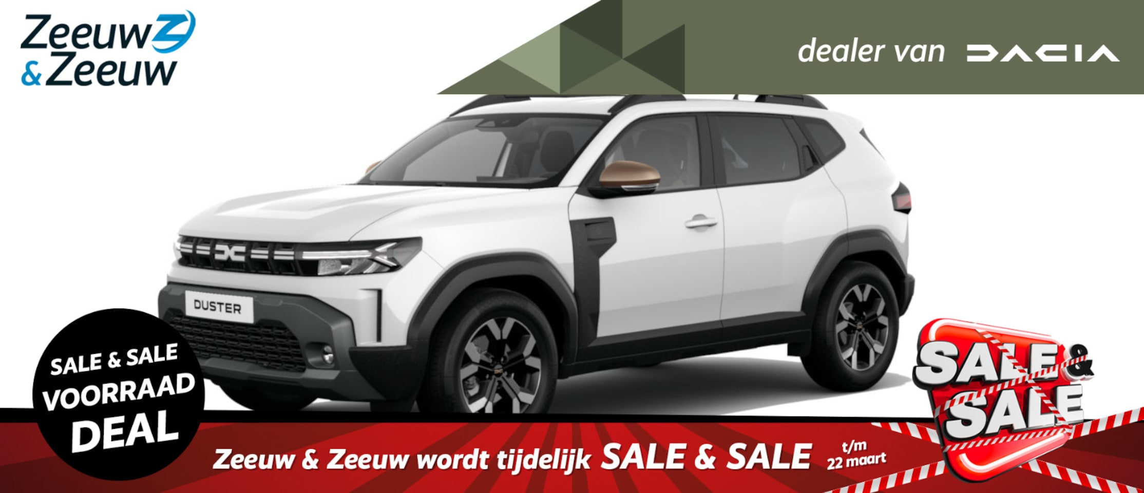 Dacia Duster - 1.0 TCe 100 ECO-G Extreme | Nieuw te bestellen bij Zeeuw & Zeeuw Leiderdorp - AutoWereld.nl