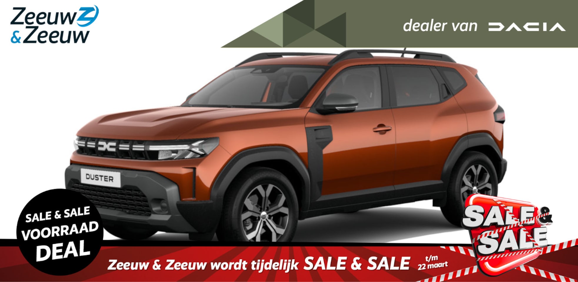 Dacia Duster - 1.0 TCe 100 ECO-G Expression | Nieuw te bestellen bij Zeeuw & Zeeuw Leiderdorp - AutoWereld.nl