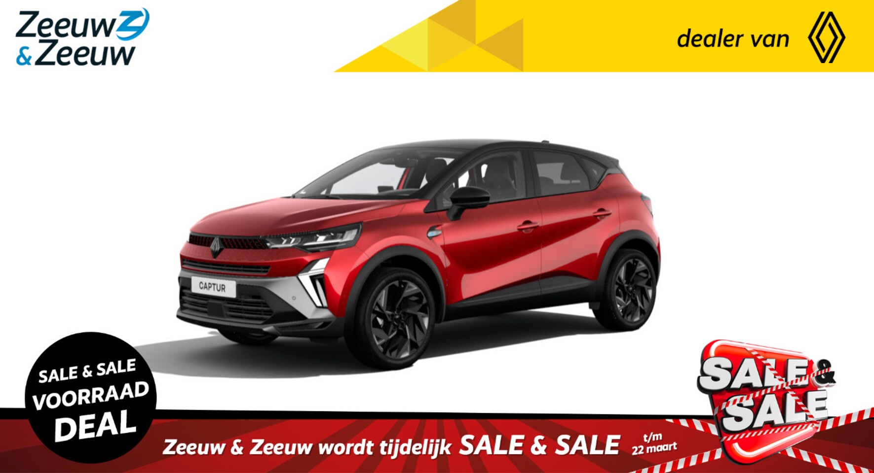 Renault Captur - E-Tech Hybrid 145 Esprit Alpine | Nu uit voorraad leverbaar en profiteer van € 2.000,- ext - AutoWereld.nl