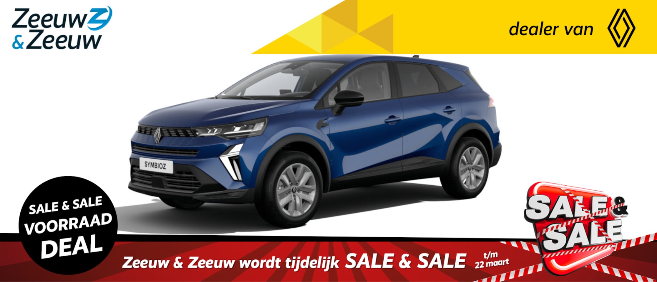 Renault Symbioz - 1.6 E-Tech hybrid 145 evolution | Nu te bestellen bij Zeeuw & Zeeuw Leiderdorp - AutoWereld.nl