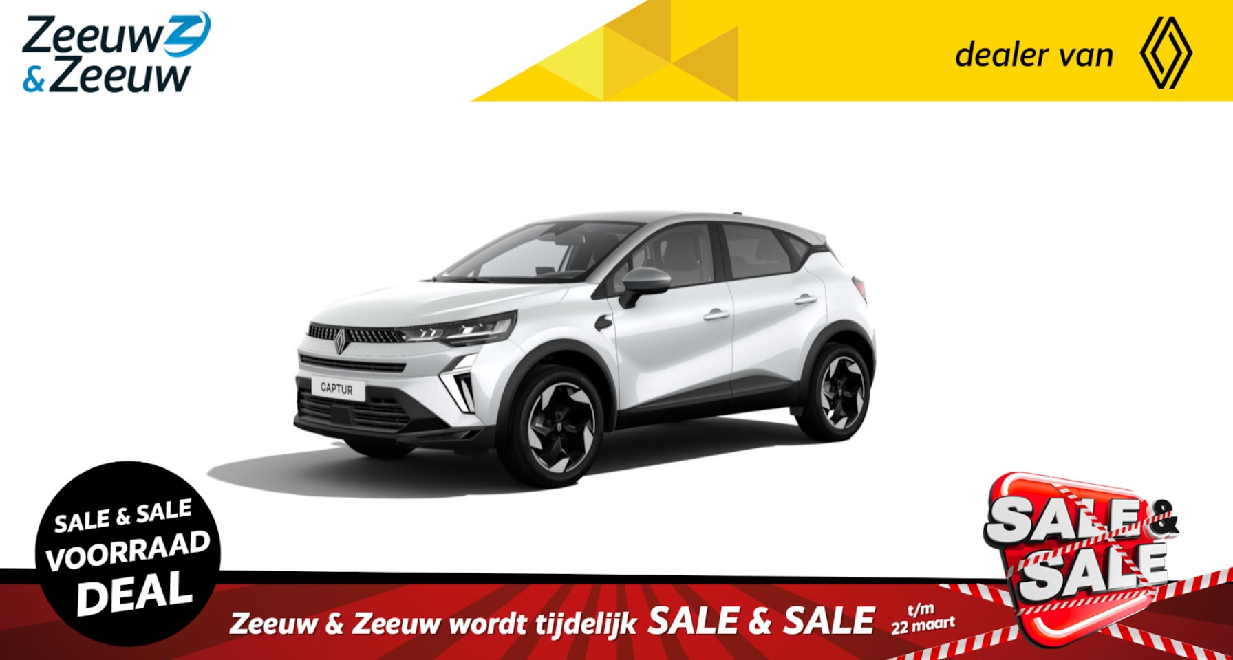 Renault Captur - 1.0 ECO- G 100 techno | Nieuw te bestellen bij Zeeuw & Zeeuw Leiderdorp - AutoWereld.nl