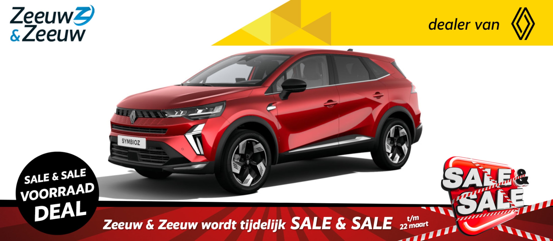 Renault Symbioz - 1.6 E-Tech hybrid 145 techno | Nu te bestellen bij Zeeuw & Zeeuw Leiderdorp - AutoWereld.nl