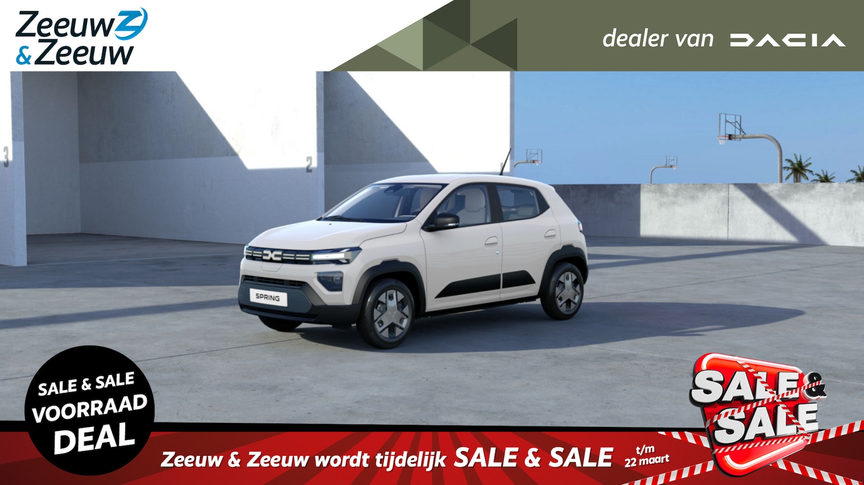 Dacia Spring - Expression 65 26.8 kWh | DC Lader met een maximaal vermogen van 30kW - AutoWereld.nl