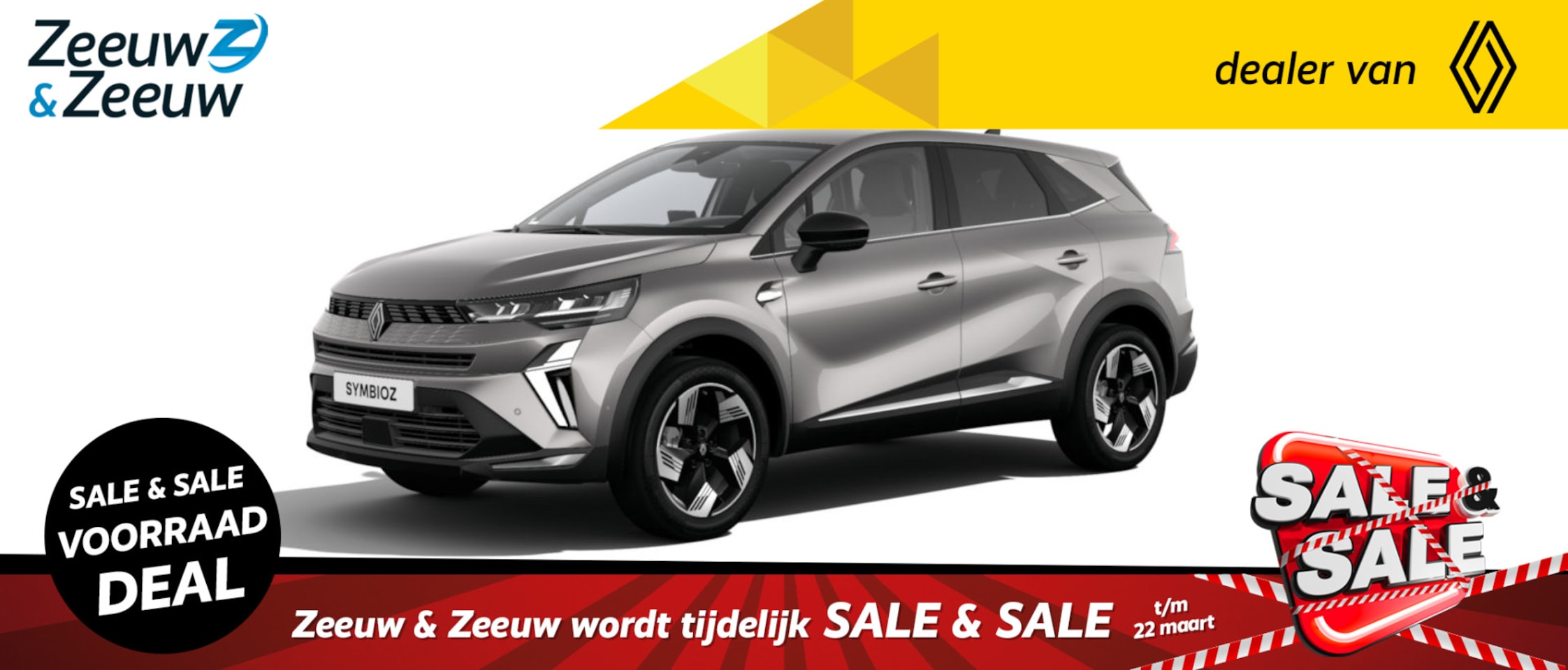 Renault Symbioz - 1.6 E-Tech hybrid 145 techno | Uit Voorraad Leverbaar | Automaat - AutoWereld.nl