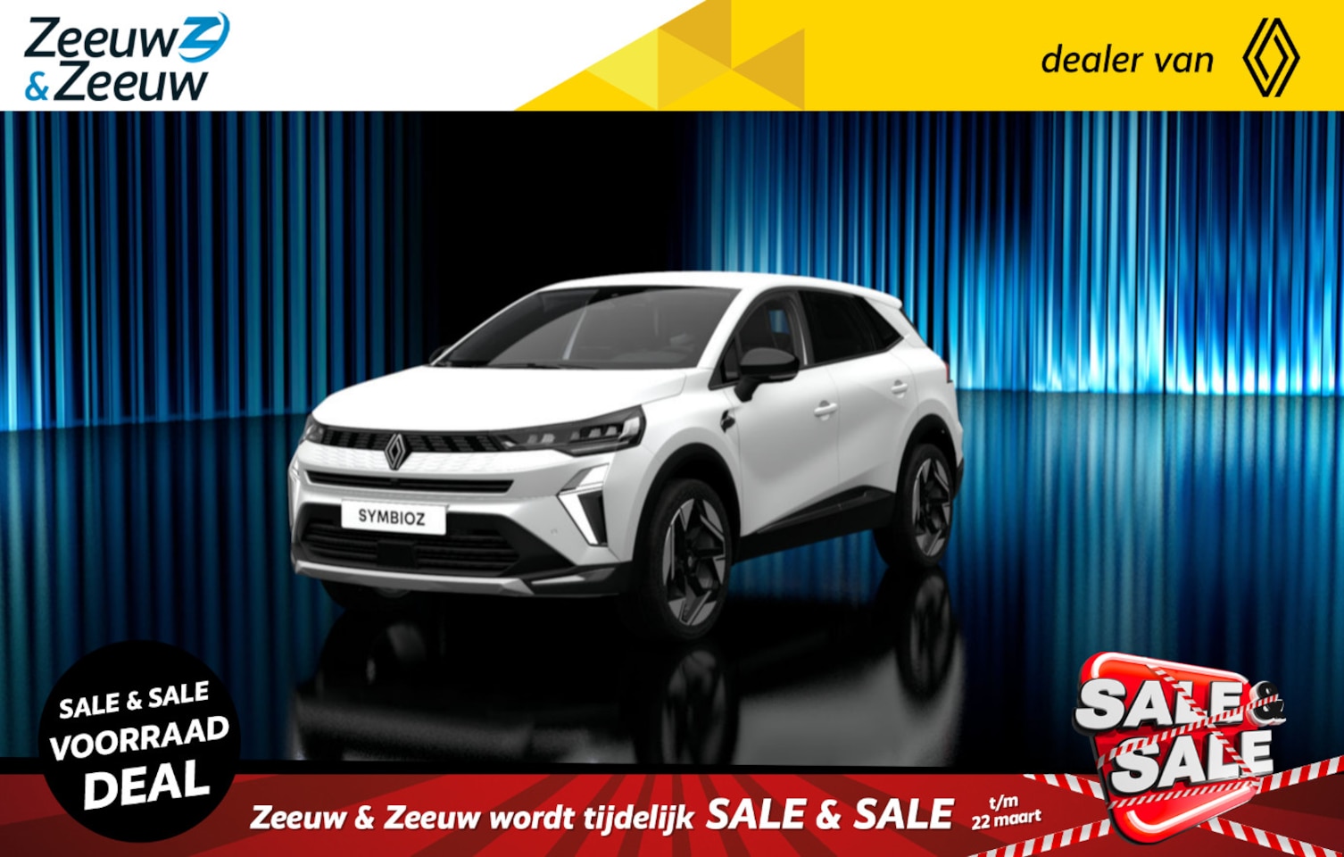 Renault Symbioz - 1.6 E-Tech hybrid 145 iconic UIT VOORRAAD LEVERBAAR OP = OP NU MET €3.000,- SALE & SALE KO - AutoWereld.nl