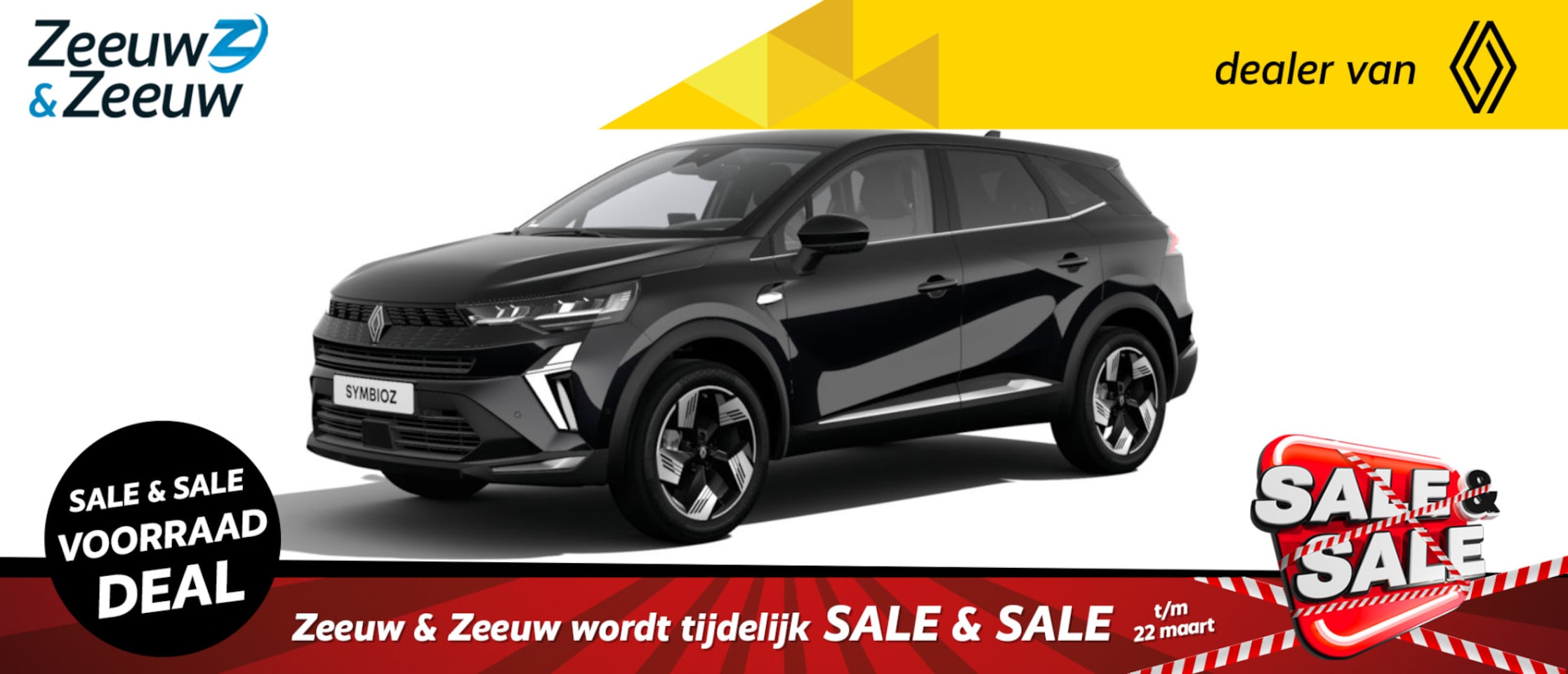 Renault Symbioz - 1.6 E-Tech hybrid 145 techno | Uit Voorraad Leverbaar | Automaat | - AutoWereld.nl