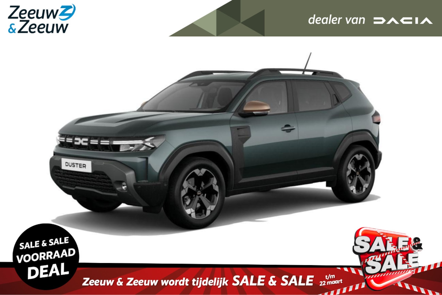 Dacia Duster - 1.2 TCe 130 mild hybrid 4x4 Extreme | UNIEKE DACIA DUSTER MET 4X4 AANDRIJVING uit voorraad - AutoWereld.nl