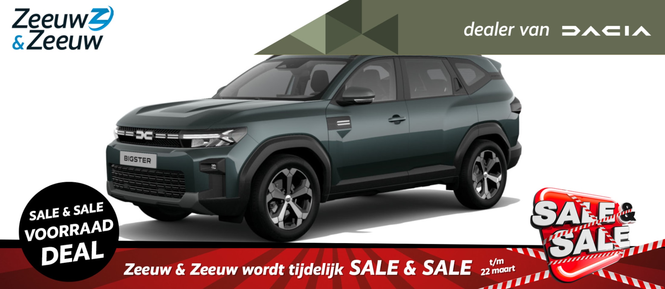 Dacia Bigster - 1.2 Mild Hybrid 140 Journey | Nieuw te bestellen bij Zeeuw & Zeeuw Leiderdorp | Eerste lev - AutoWereld.nl