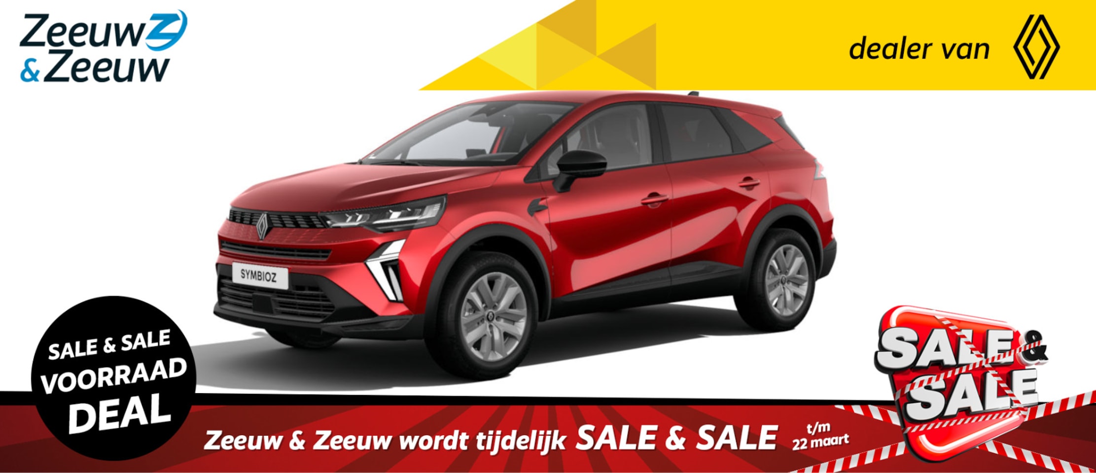 Renault Symbioz - 1.6 E-Tech hybrid 145 evolution | Nu te bestellen bij Zeeuw & Zeeuw Leiderdorp - AutoWereld.nl