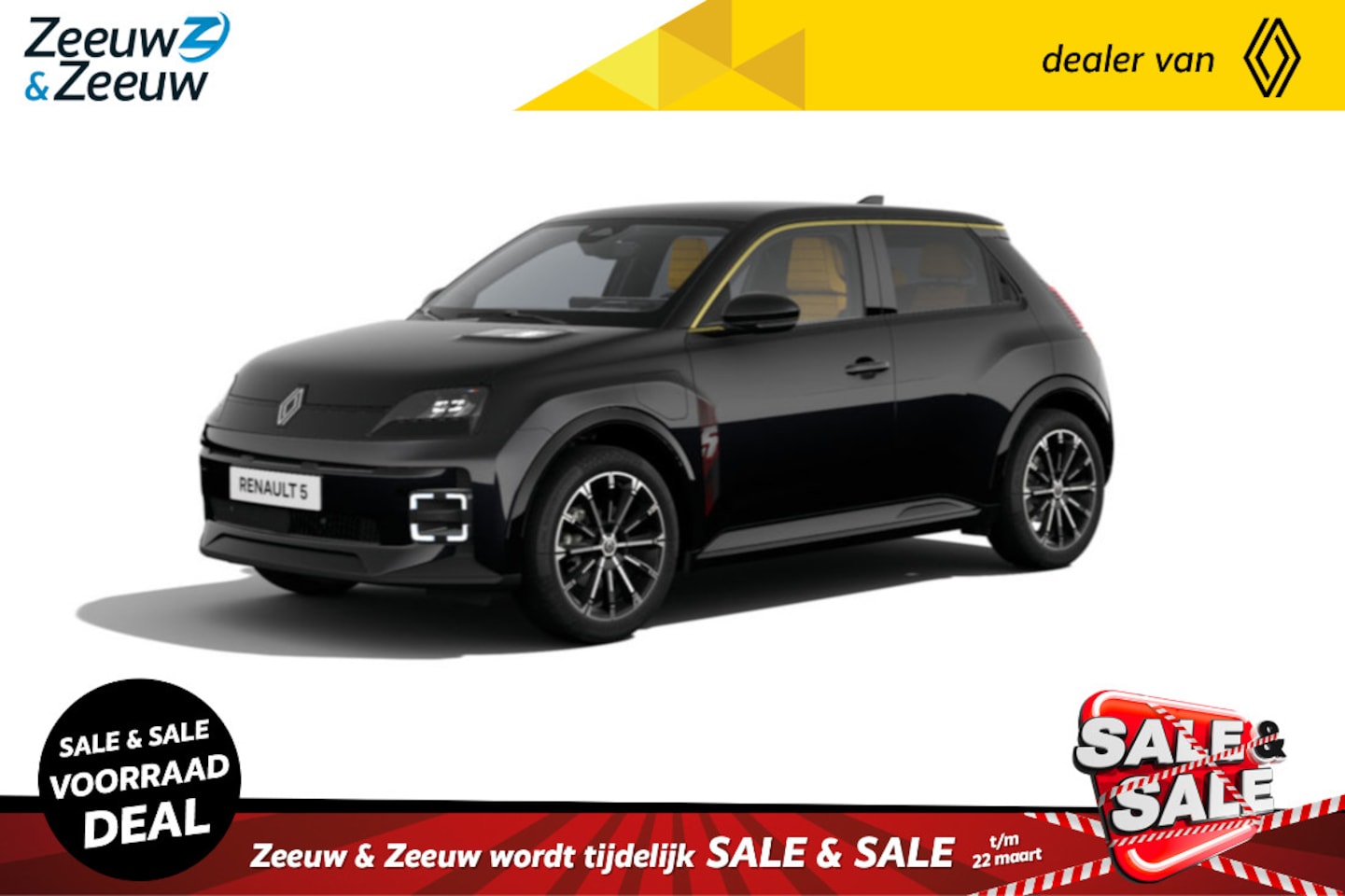 Renault 5 - (ANWB Private Lease Actie v.a. € 449,-) Comfort Range Iconic cinq | Auto van het Jaar 2025 - AutoWereld.nl