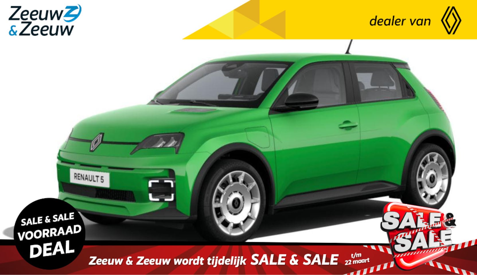 Renault 5 - urban range evolution 40 kWh | NIEUW TE BESTELLEN | 120PK | - AutoWereld.nl