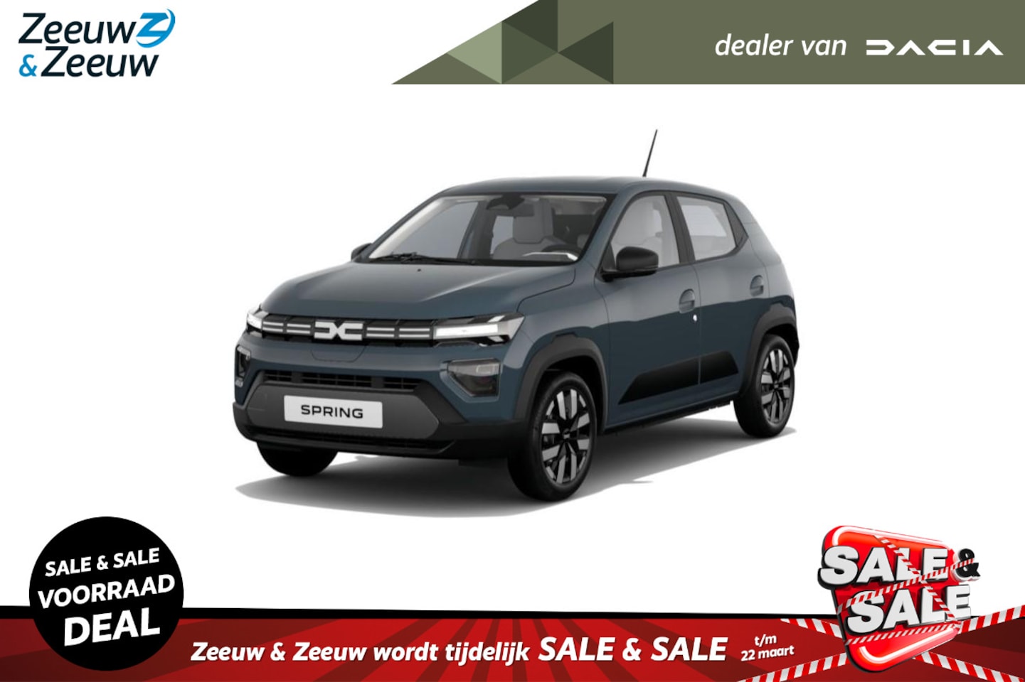 Dacia Spring - (ANWB Private Lease Actie v.a. € 249,-) Expression 65 | Wij maken graag een Private Lease - AutoWereld.nl