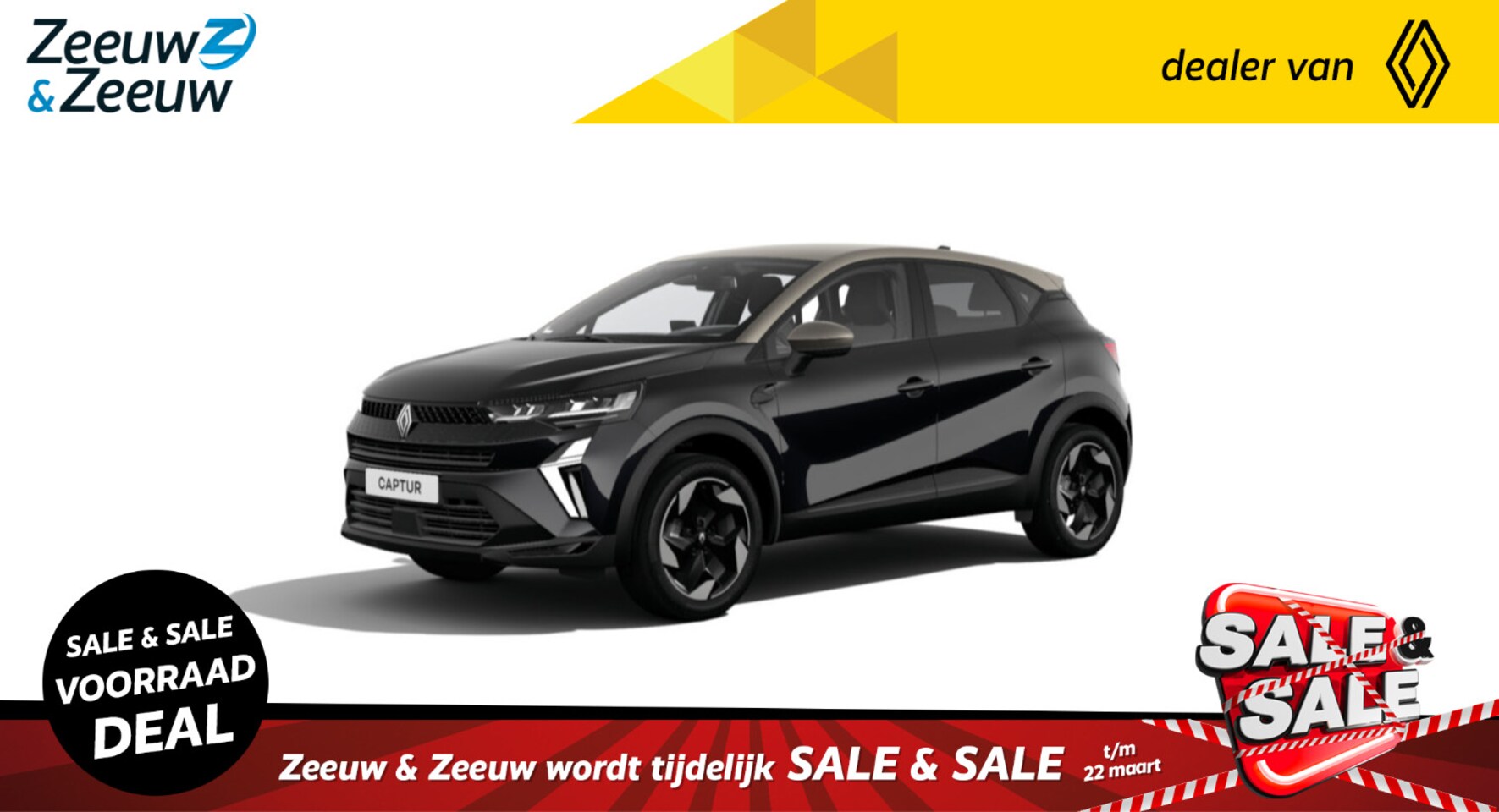 Renault Captur - (ANWB Private Lease Actie v.a. € 434,- TCe 90 Techno | Wij maken graag een Private Lease o - AutoWereld.nl