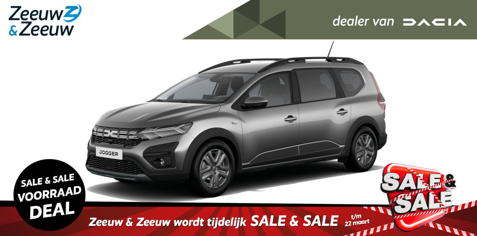 Dacia Jogger - Hybrid 140 Expression 7p. | Nieuw te bestellen met €250,- korting | Gratis Verlengde garan - AutoWereld.nl