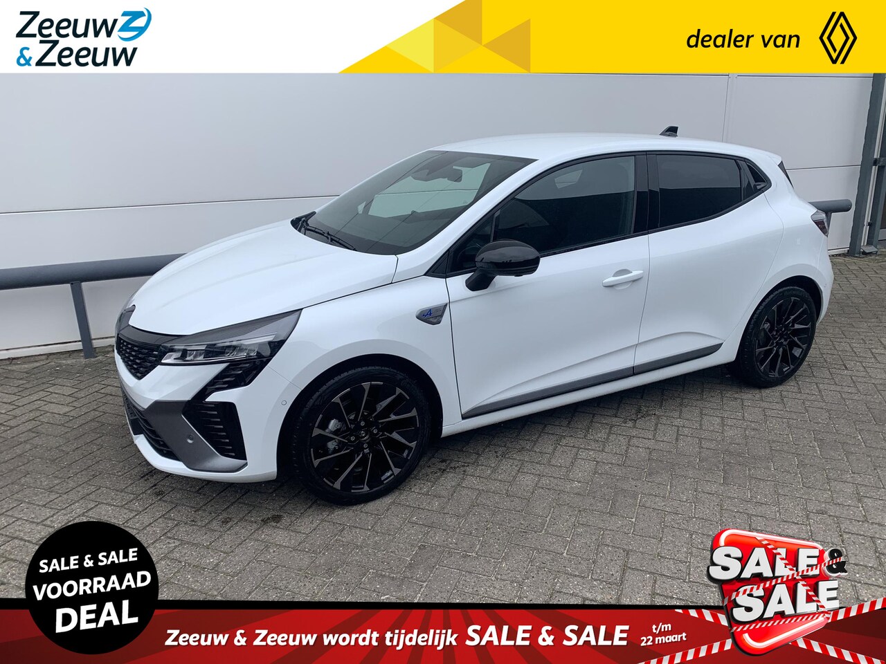 Renault Clio - 1.6 E-Tech Full Hybrid 145 esprit Alpine Nu op voorraad bij Zeeuw & Zeeuw Naaldwijk/ order - AutoWereld.nl