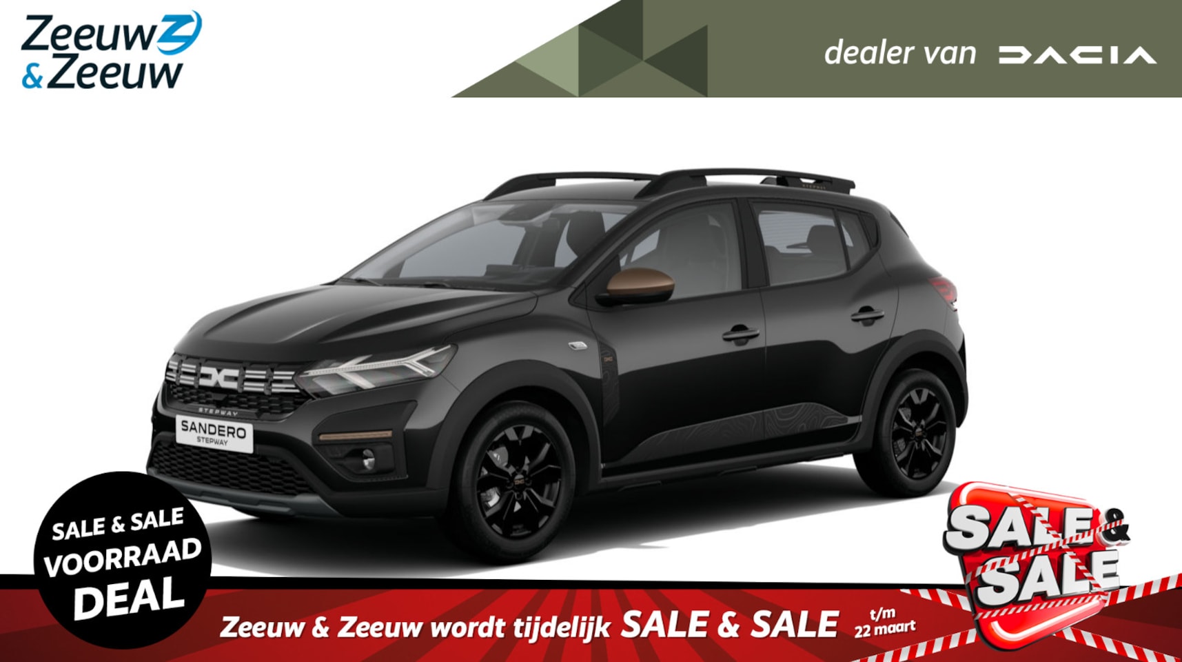 Dacia Sandero Stepway - ECO-G 100 Stepway Up&Go Extreme | Eerste Registratie December 2024 | - AutoWereld.nl