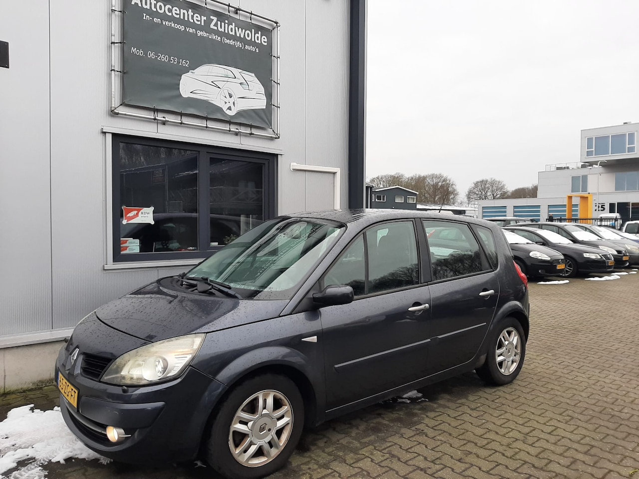 Renault Scénic - 2.0-16V Tech Line navi clima cruise leer lmv - AutoWereld.nl