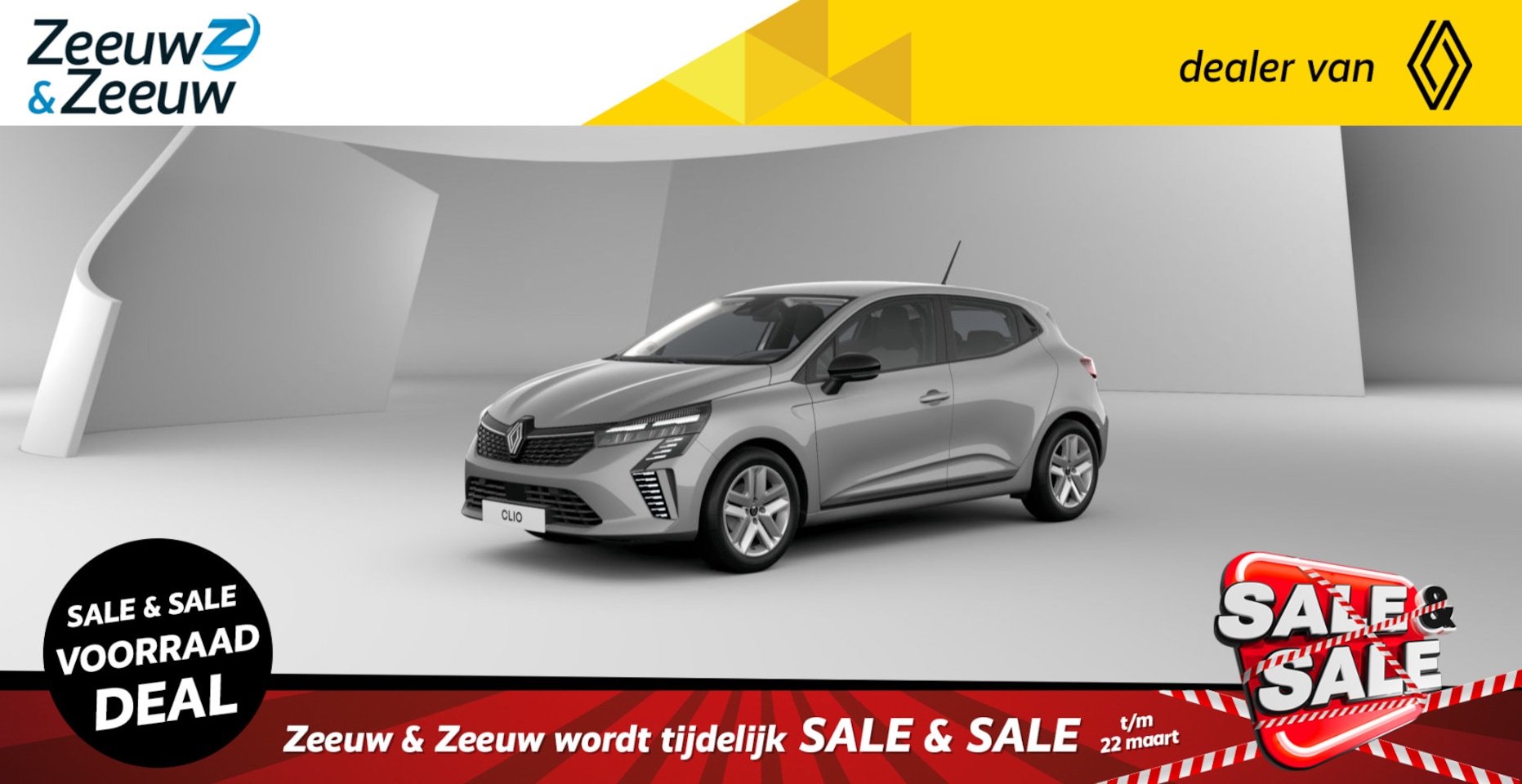 Renault Clio - TCe 90 Evolution | NU leverbaar en profiteer van €2.000,- extra Zeeuw & Zeeuw voorraadkort - AutoWereld.nl